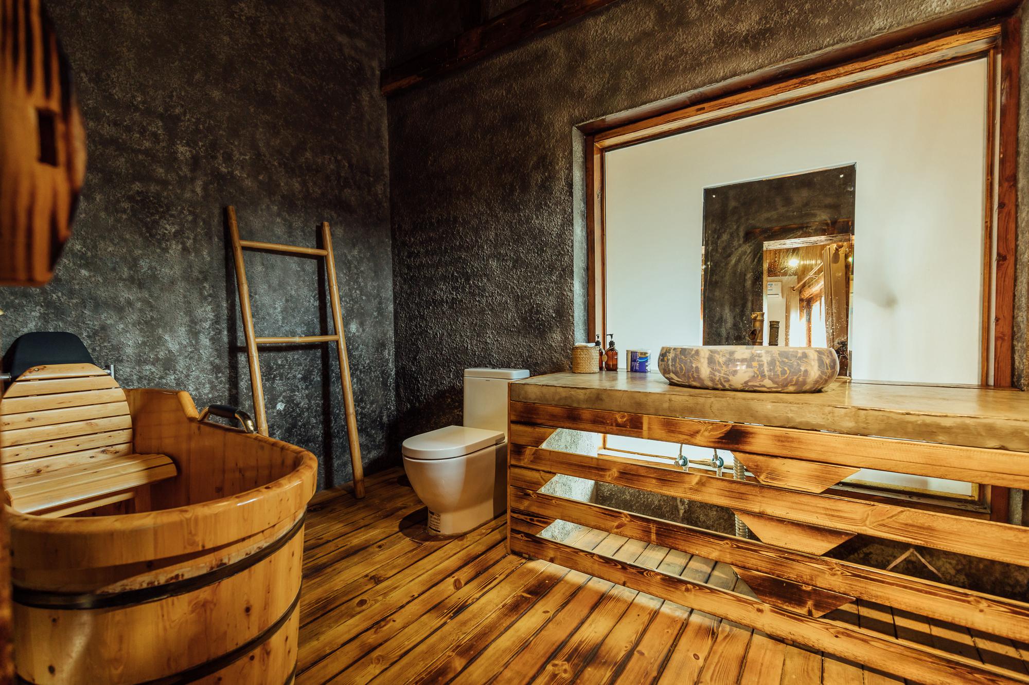 月亮別墅套房+獨棟輕奢+180度觀景