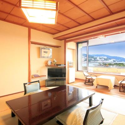 Jpn-Style Room 10-Tatami-Ocean View-Hanashukan 秀花園　湯の花膳 クーポン