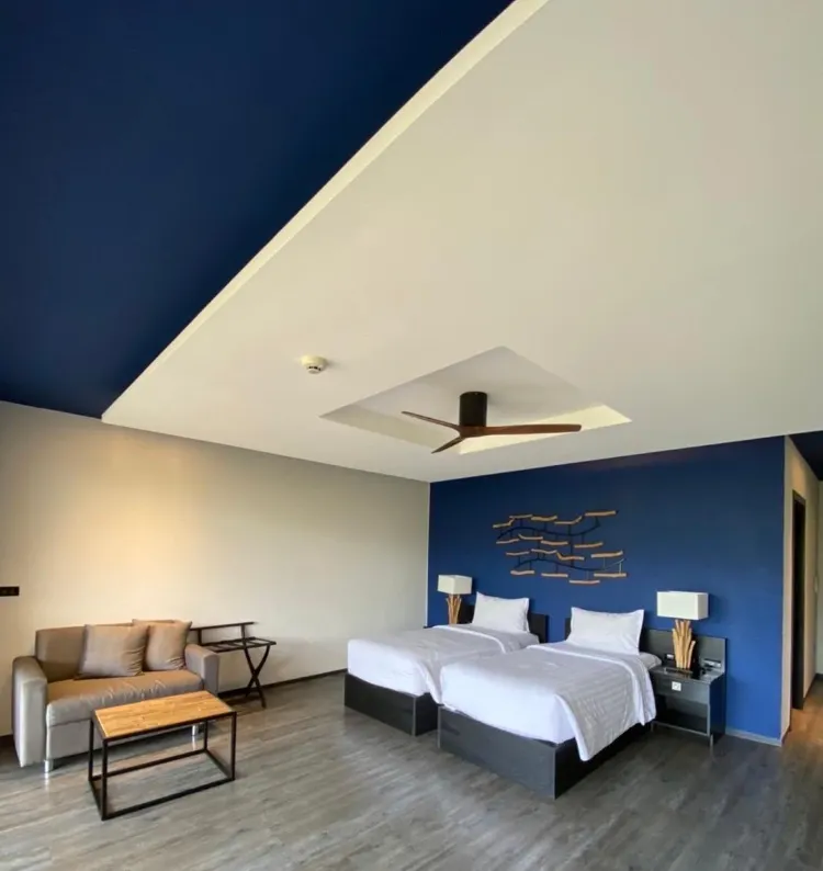 ห้องดีลักซ์มารีน่าเตียงแฝด