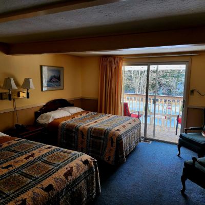 Standard Double Room, 2 Double Beds, Ensuite, River View (Deluxe Room 2 Double) Covered Bridge Riverview Lodge Promo Code