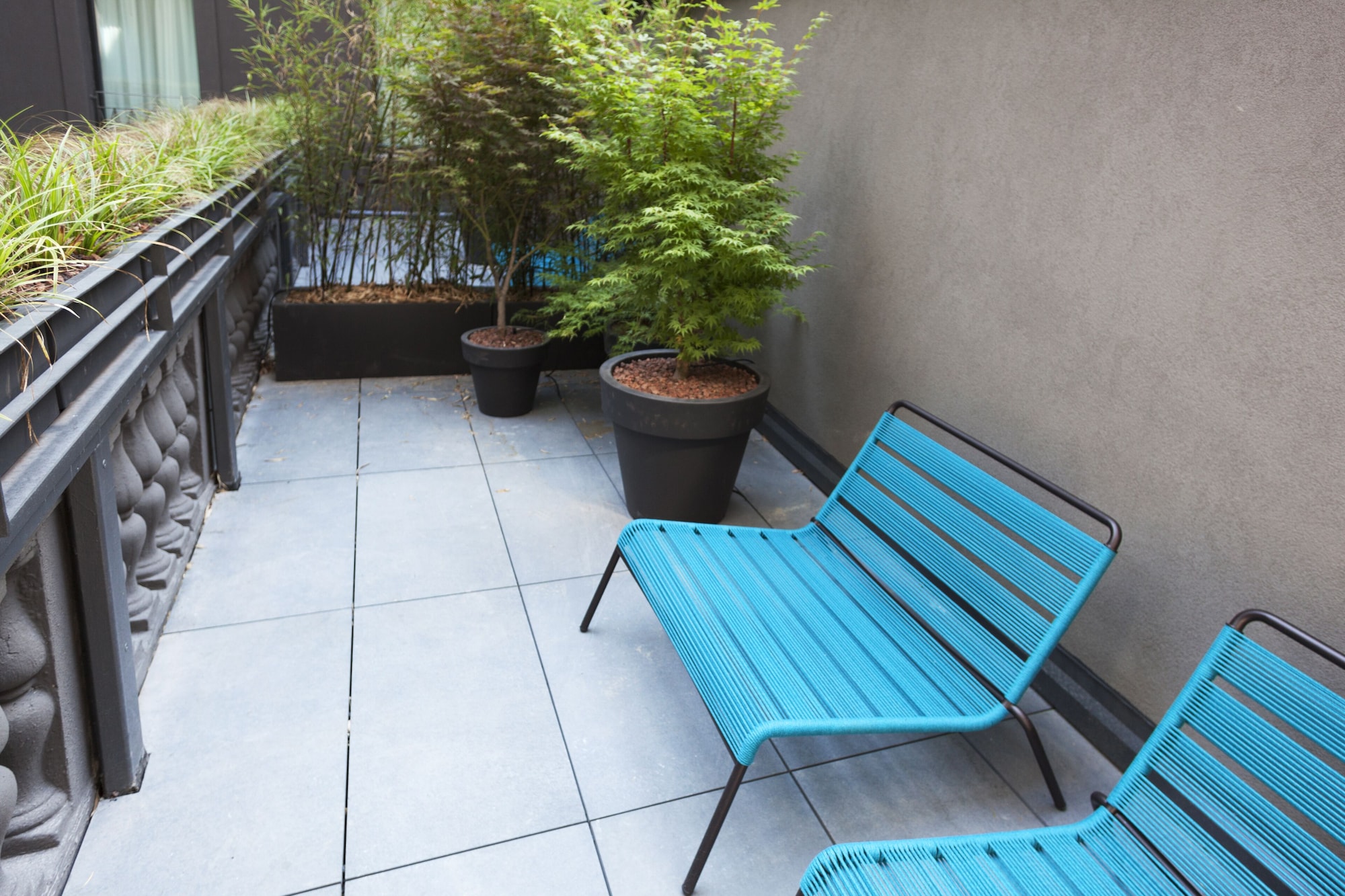 带露台的双人房