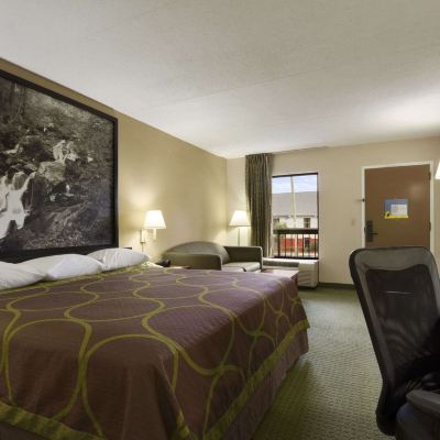 King Room - Non-Smoking Super 8 by Wyndham Calhoun Promo Code