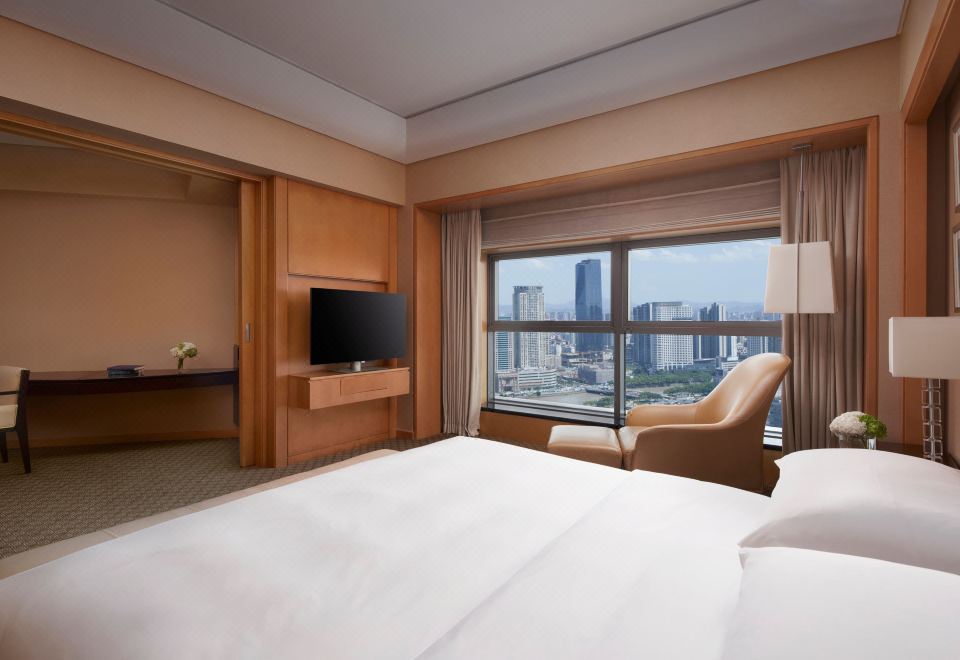 萬豪江景大床套房