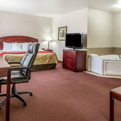 Suite, 1 King Bed with Sofa Bed, Accessible, Non Smoking (Accesible Roll in Shower, Jetted Tub)