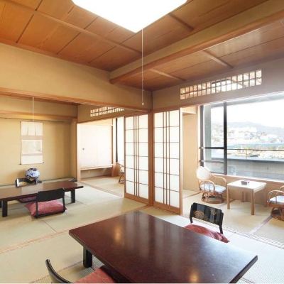 Main Building Japanese Style Relax Spacious With Bath And Ocean View 秀花園　湯の花膳 クーポン