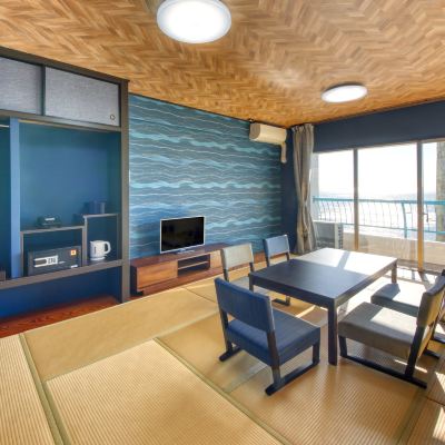オーシャンビュー和室(10畳)(禁煙) 小湊実入温泉　ホテルグリーンプラザ鴨川 クーポン