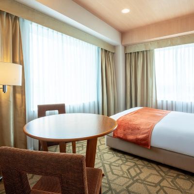 デラックスコーナーダブルルーム(喫煙) ホテルメトロポリタン山形 クーポン