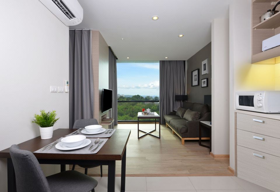 至尊池景套房，帶廚房