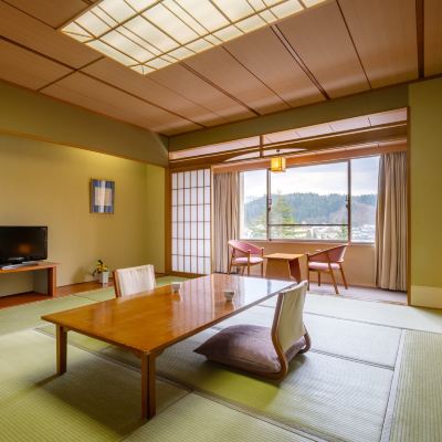 Non-Smoking Japanese-Style Room 10 Tatami Mats Plus Alcove For 6 Guests ホテル鹿角 クーポン