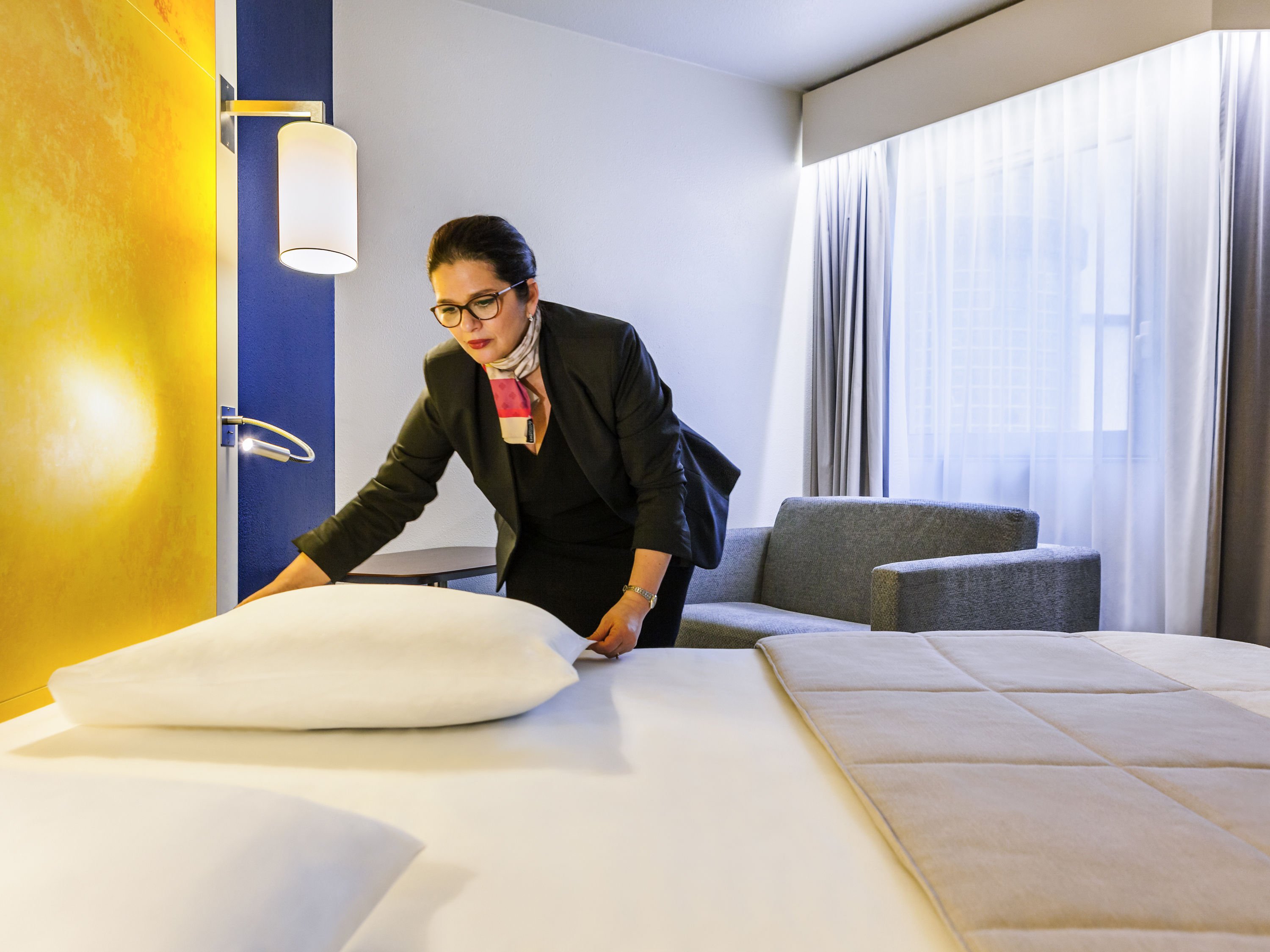 经典房（1张双人床，带1张双人梳化床）