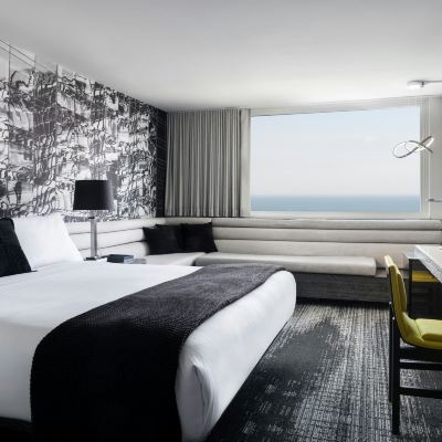 Lake View 1 King Room, Guest Room, 1 King, Lake View W Chicago - Lakeshore Promo Code