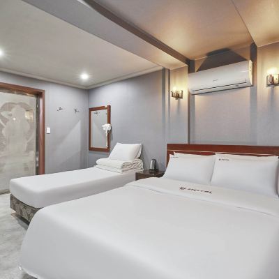 Couple Pc Twin Bed Room (Double Bed + Single Bed) Incheon (Juan) Some Promo Code