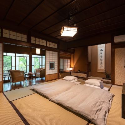 Japanese-Style Superior Room with Open-Air Bath - (Shunrinan)