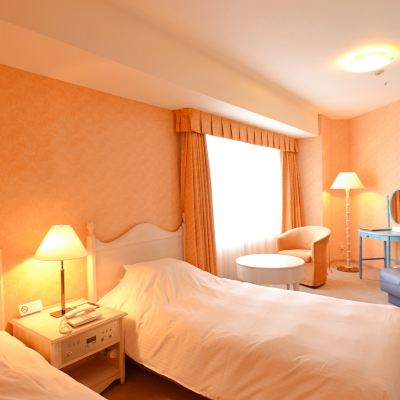 スタンダードツイン (32㎡/禁煙) [スタンダード] [ツインルーム] [禁煙] [マウンテンビュー] 舞子温泉 飯士の湯 舞子高原ホテル クーポン