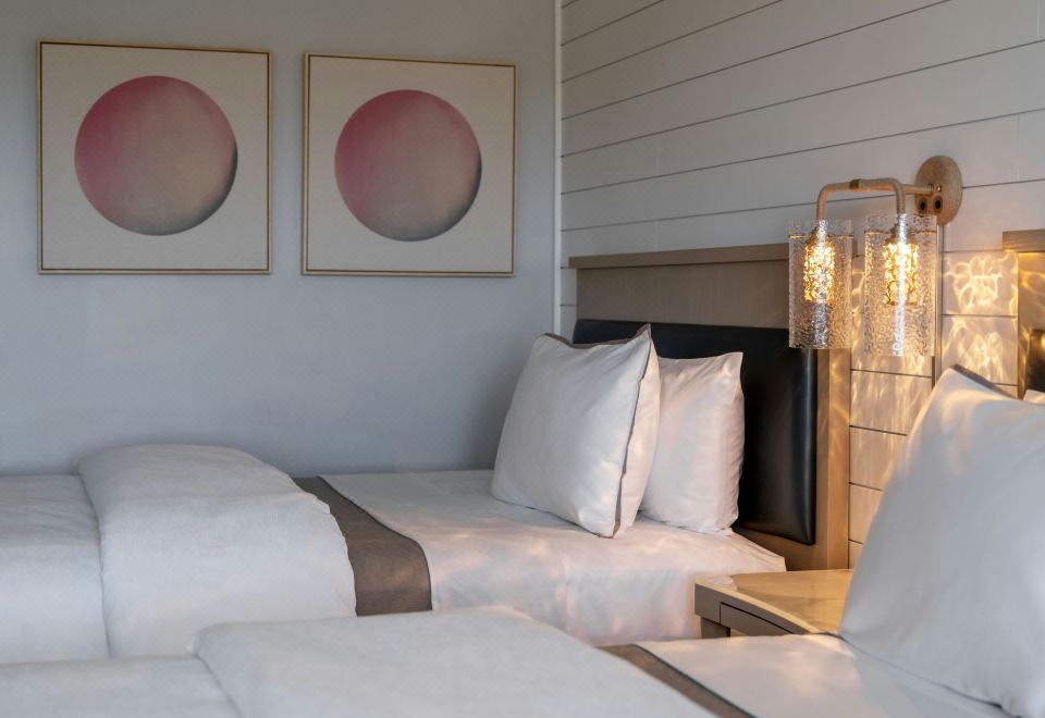 海滨双大床房带阳台