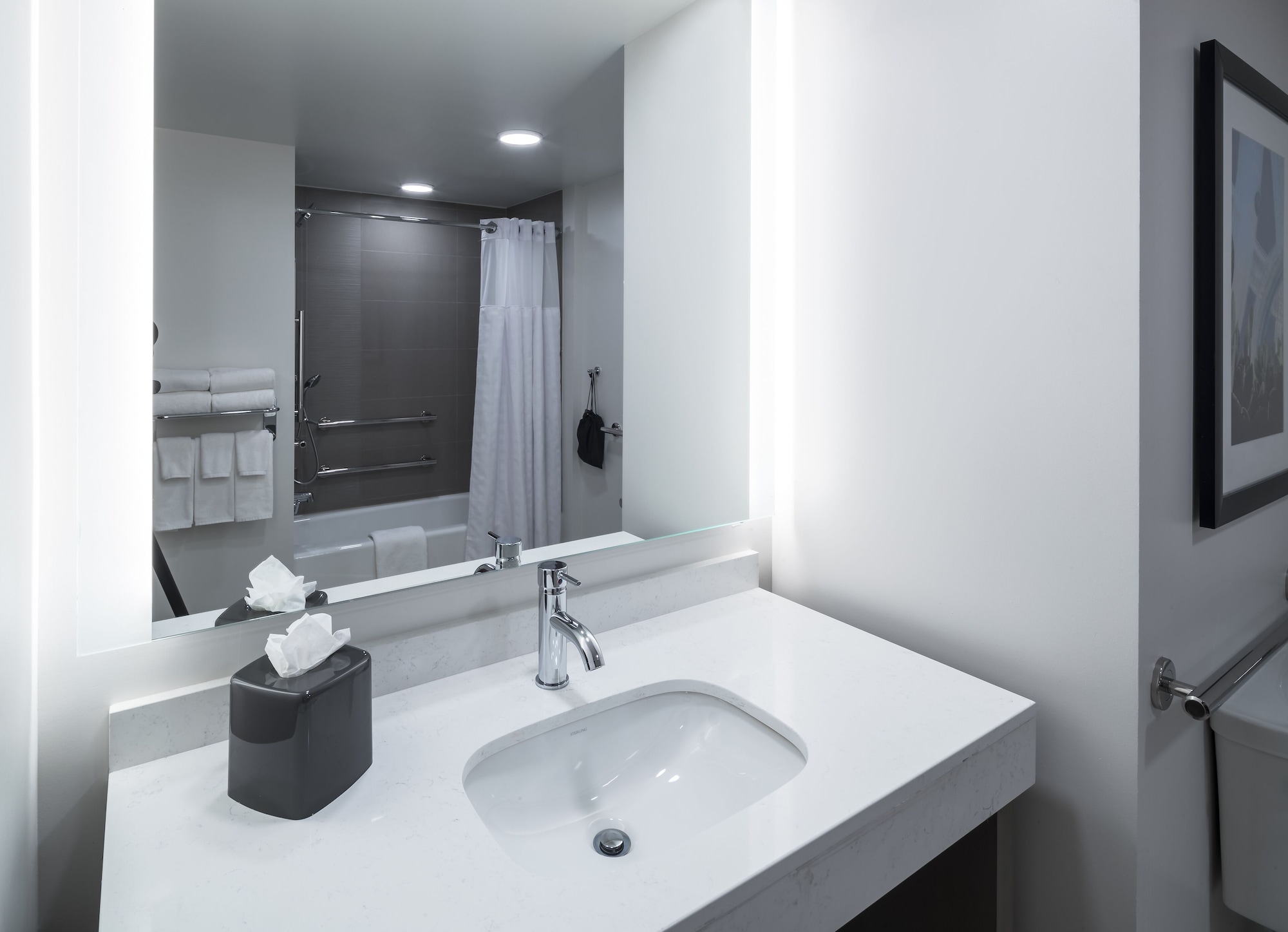 客房, 1 张特大床, 无障碍, 浴缸