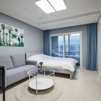 스탠다드 더블룸 Yeosu Ungcheon First by SoTA 쿠폰