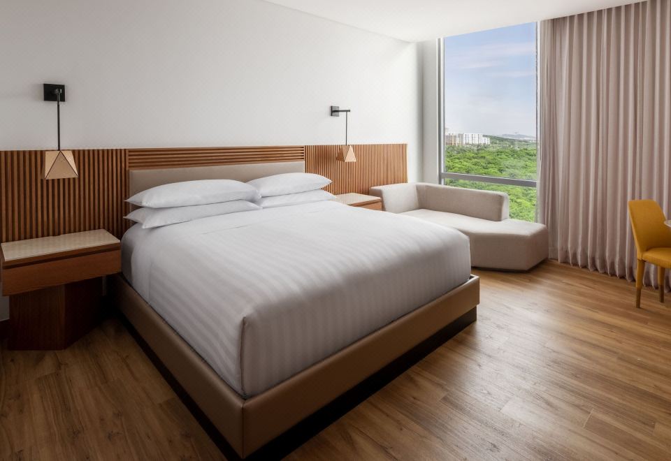 会所房间，M俱乐部休息室通行权，客房，1张特大床