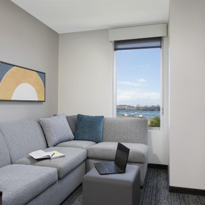 King Bed Studio Suite with Harbour View Kitchen Hyatt House San Juan Promo Code