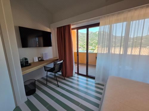 带露台的双人房