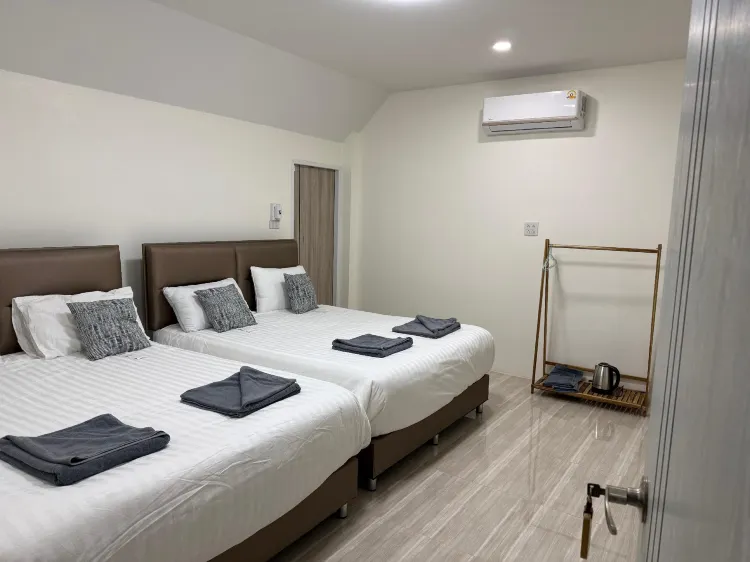 ห้องแฟมิลี่ - เตียงใหญ่และเตียงเดี่ยว