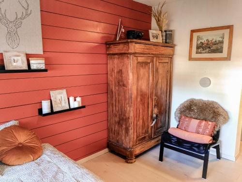 开放式客房， 山景