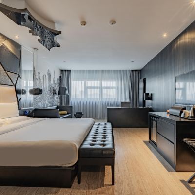 設計師特色大床房（暖氣） 桔子酒店（濟南泉城廣場店）優惠