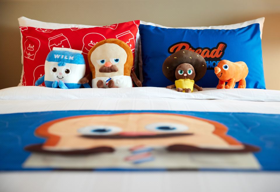 麪包理發店家庭雙床（城景）