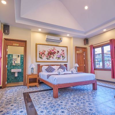 Romantic Studio Suite, 1 Bedroom, Garden View, Garden Area รหัสโปรโมชั่น เฮือนคำหอม รีสอร์ท