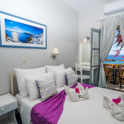 Romantic Double Room, 1 Double Bed, Balcony, Sea View Nostos Beach Promo Code