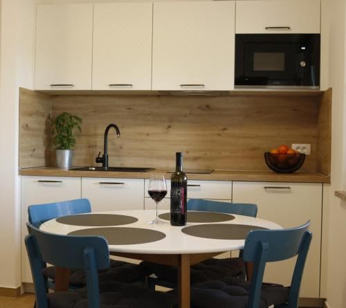 海景一卧室公寓 - 带露台