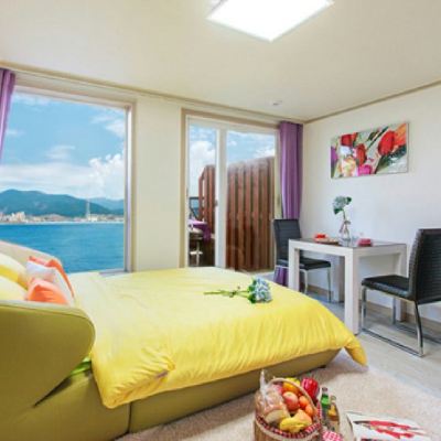 라벤더 커플룸 통영 카사 펜션 쿠폰