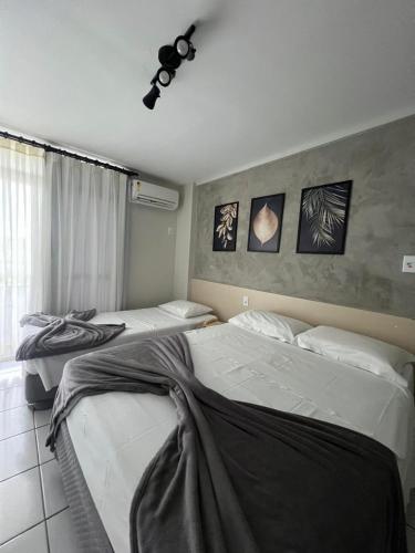 Gran Len?óis Flat Residence带阳台的三人房