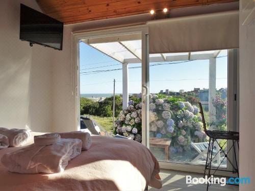 带海景的双人房