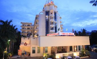 "a tall hotel building with a sign that reads "" hotel sapphire "" prominently displayed on the front" at Ekante Bliss Tirupati - Ihcl SeleQtions
