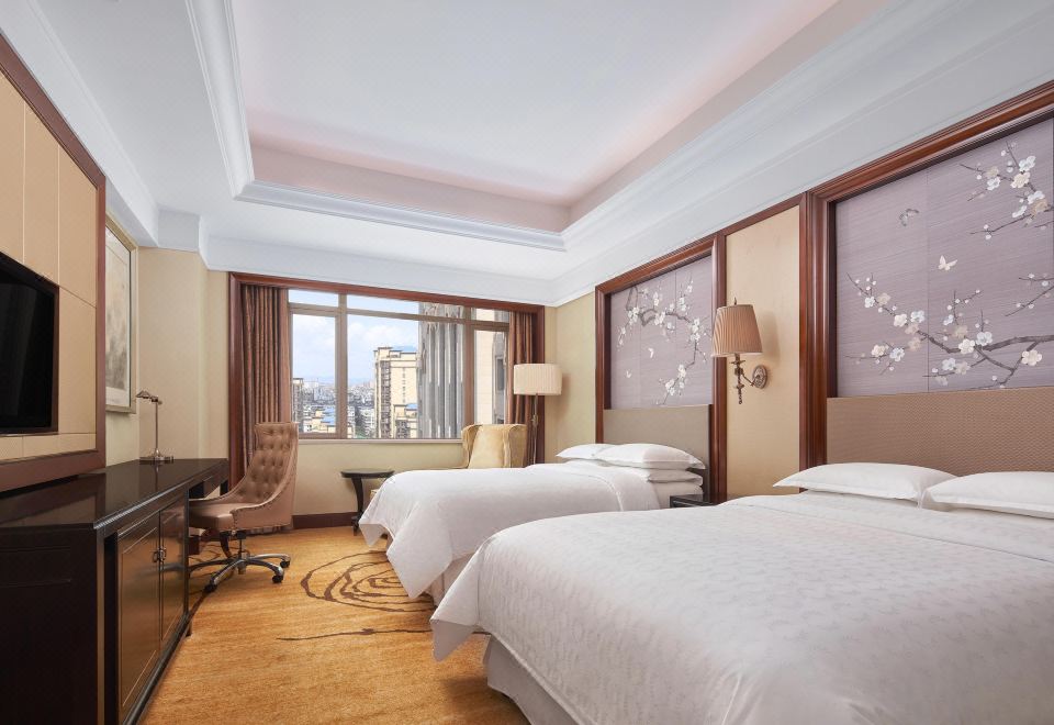 豪華城景雙床房