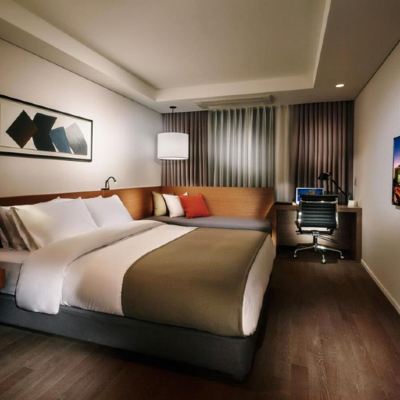 1 Double 1 Single 1 Bed Standard Room 라마다 군산호텔 쿠폰