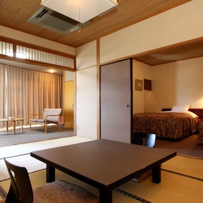 和洋折衷特別ルーム [デラックス][和洋室][山景色][夜景][川景色] 全室絶景 筑後平野一望の宿 ビューホテル平成 クーポン