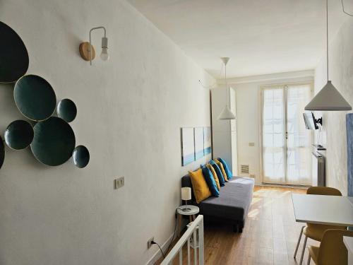 带露台一室公寓