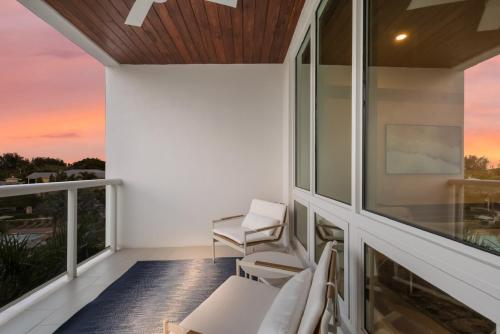 豪华园景双卧室公寓