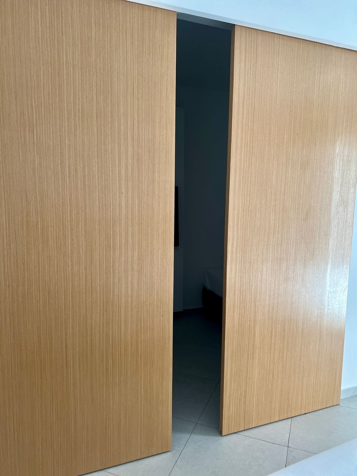 标准房，海景，4张单人床