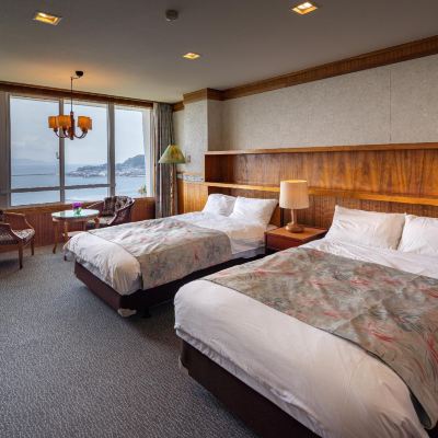 オーシャンビューツインルーム(浴室) 指宿フェニックスホテル クーポン