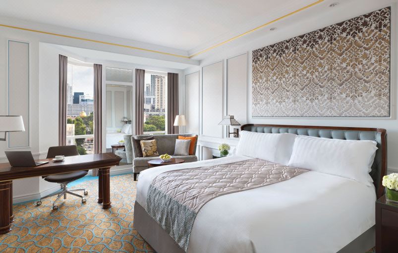 經典傳統翼房（1張特大床，直達俱樂部休息室）