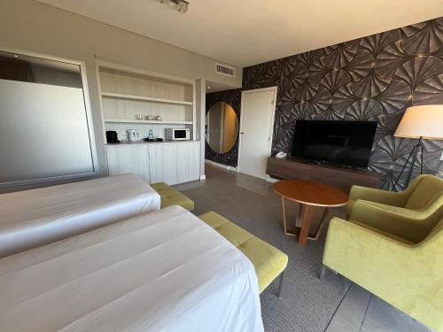 带阳台的四人房