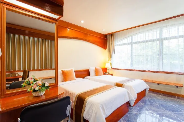 ห้องดีลักซ์เตียงแฝด