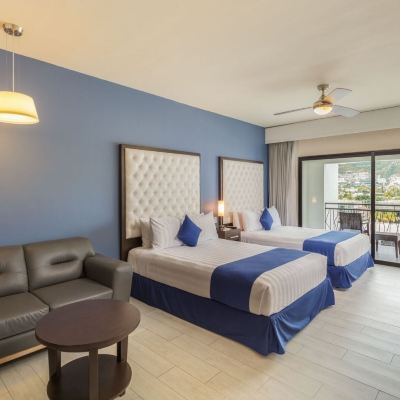 Junior Suite, 2 Queen Beds, Kitchenette Medano Hotel and Suites Promo Code