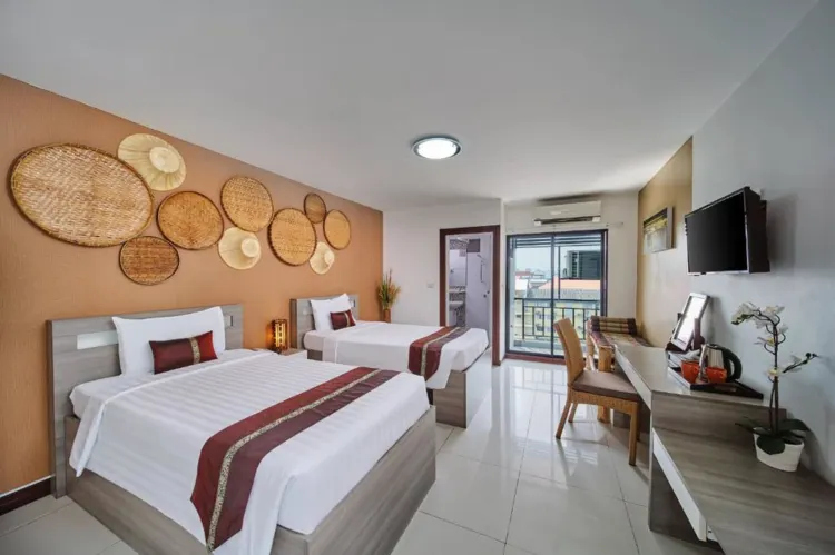 ห้องดีลักซ์ เตียงแฝด