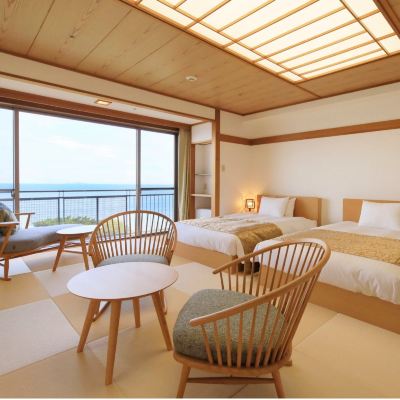 和洋式オーシャンビュールーム(本館)(高層階) ＫＫＲホテル熱海（国家公務員共済組合連合会熱海共済会館） クーポン