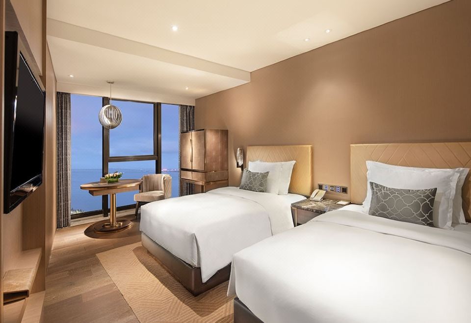 豪華海景雙床房（觀港珠澳大橋+觀海浴缸+歐瓏洗護）