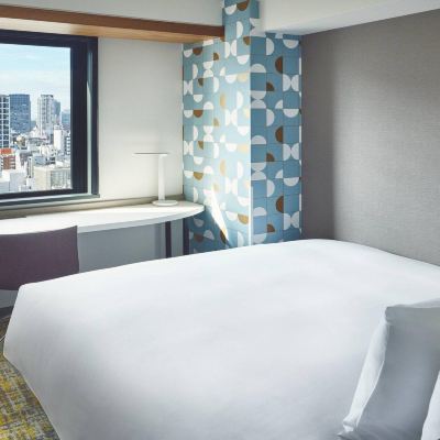 城景標準高層房（1張大床） Holiday Inn Express 大阪市中心御堂筋智選假日飯店優惠